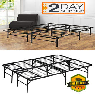 Furinno Angeland Twin Foldable Steel Bed Frame Sears Marketplace