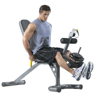 Gold's gym olympic bench press sale