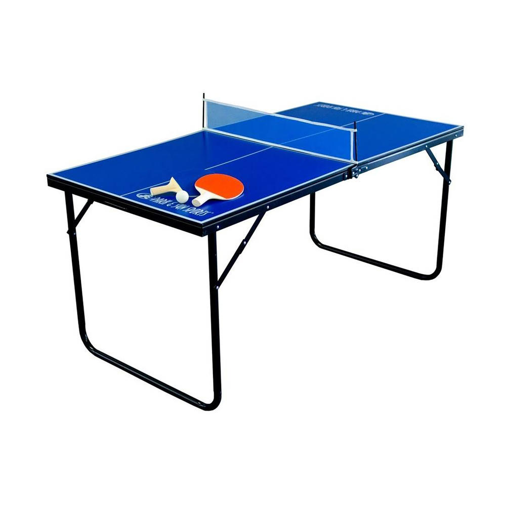 PARK & SUN SPORTS MTT Folding Mini Table Tennis Set - Blue