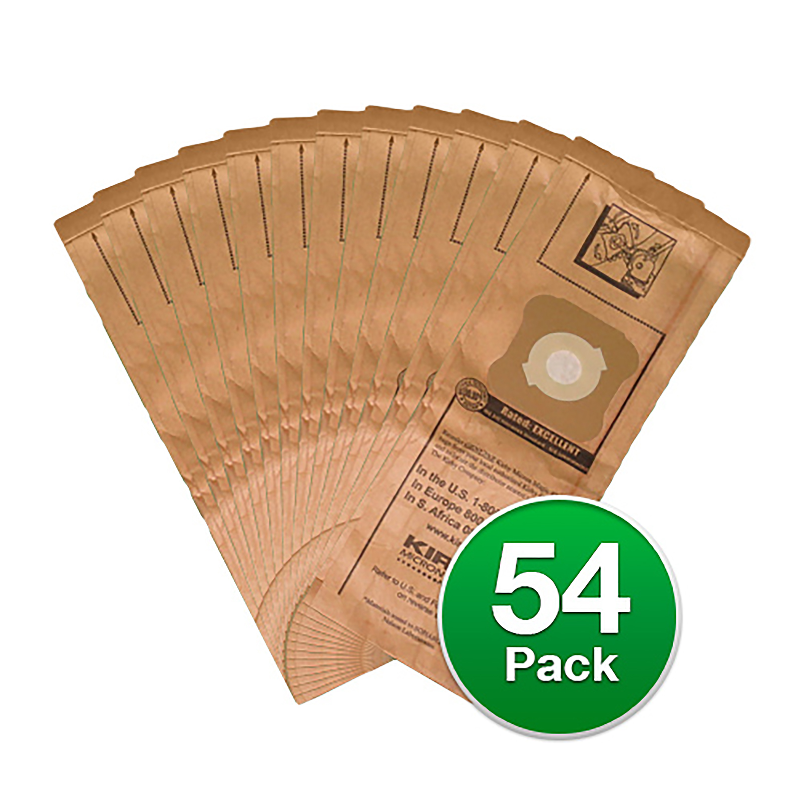 Kirby KRB197394A_197301_197399OrgVB-54ct KRB197394A Micro Filtration Vacuum Bags - 54 Count