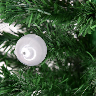 Costway 7 5 Fiber Optic Christmas Tree Sears Marketplace
