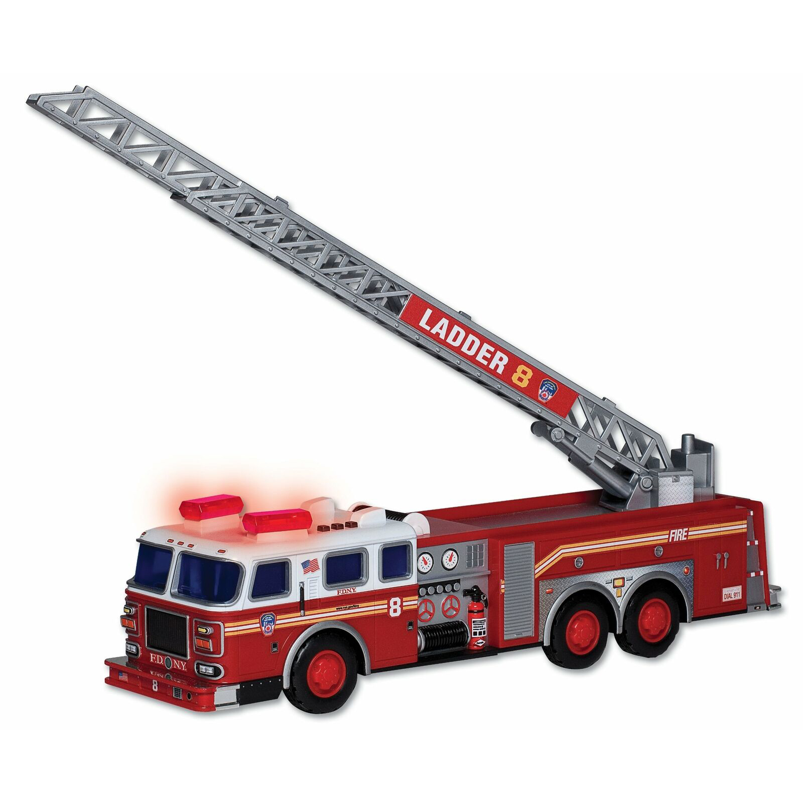 Daron Toys FDNY Ladder Truck with Lights and Sound