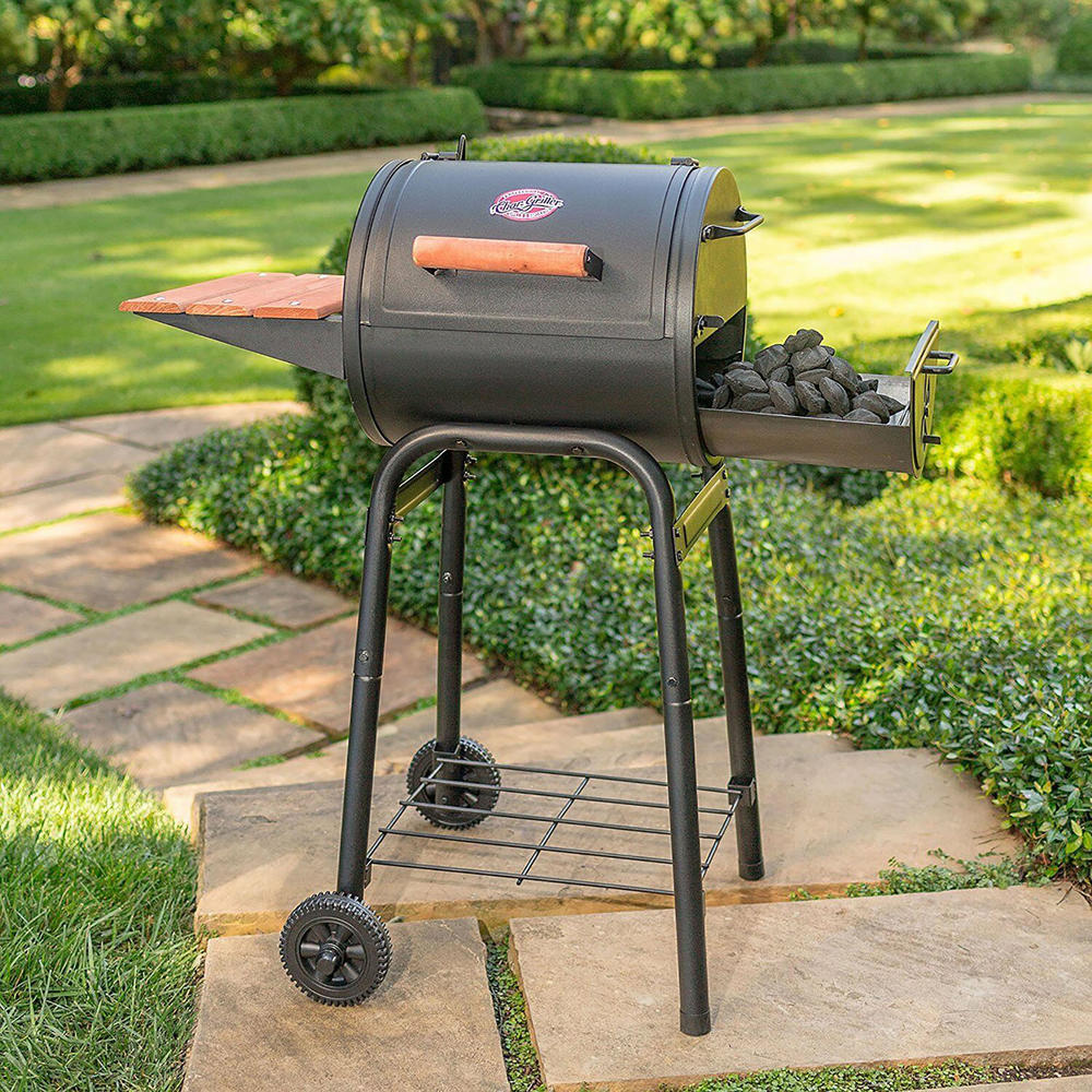 Char-Griller E1515 Patio Pro Charcoal Grill - Black