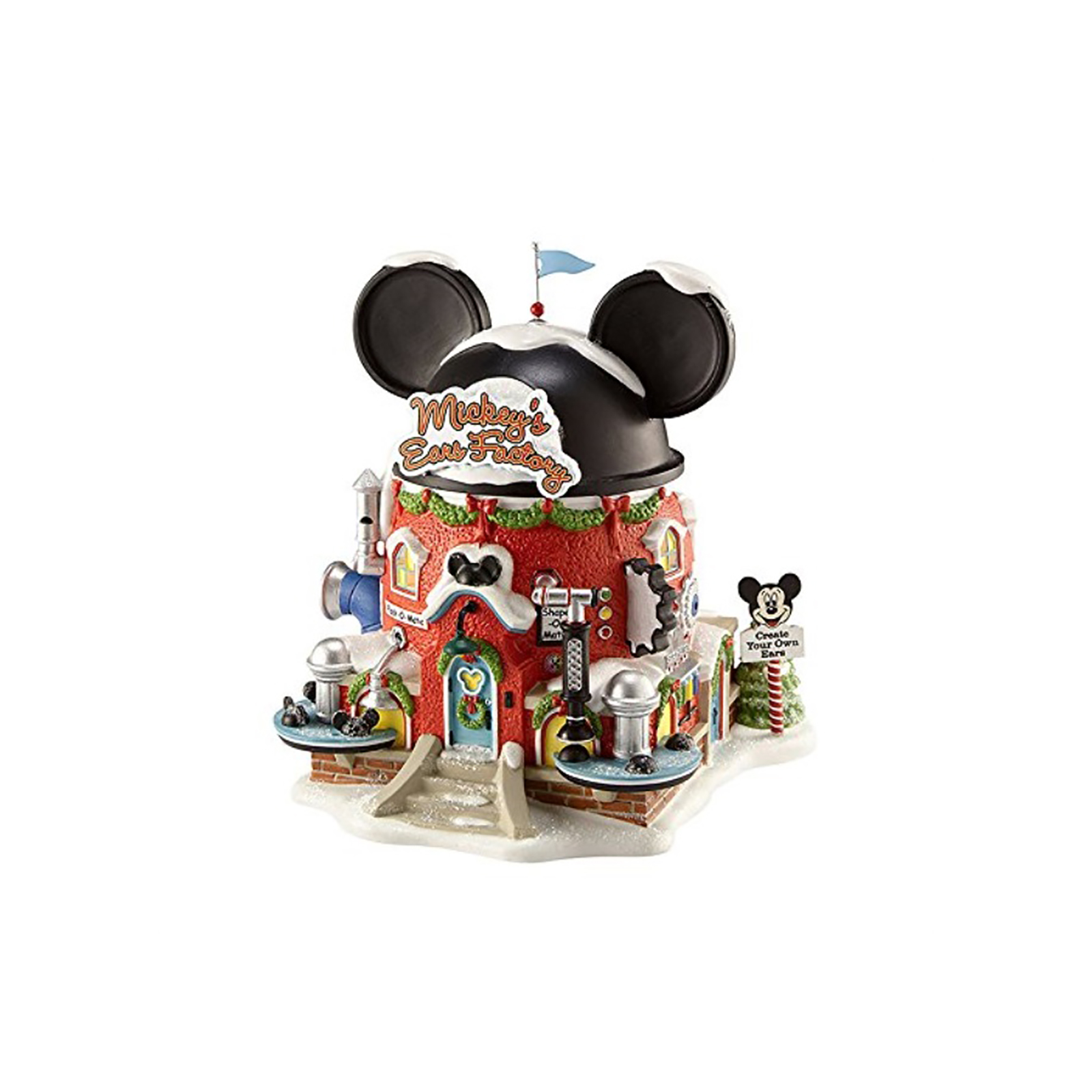 Dept 56 North Pole Mickey's Ears Factory Miniature