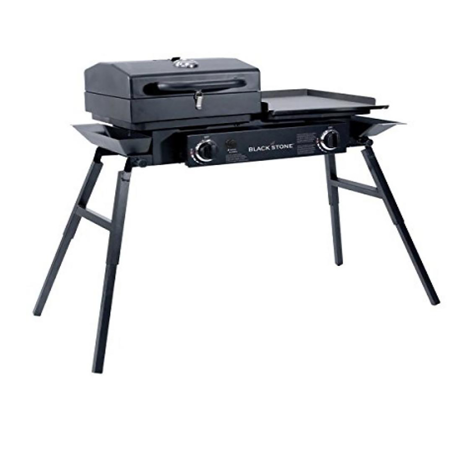 Blackstone 1555 Tailgater Combo Gas Grill and Griddle