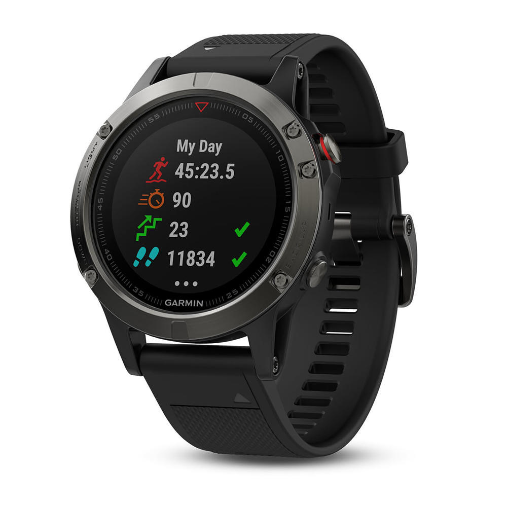 Garmin 010-01688-00  Fenix 5 Multisport GPS Watch - Slate Gray