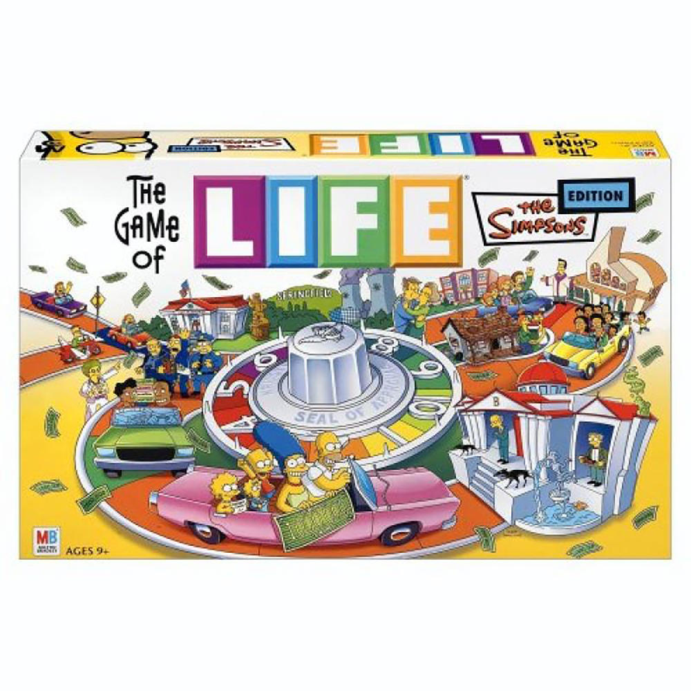 Hasbro The Game of Life Simpsons Edition