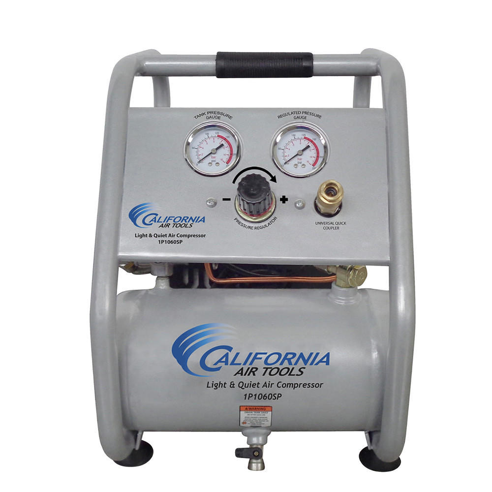 California Air Tools 1P1060SP 4.5A Electric Portable Air Compressor w/ Panel
