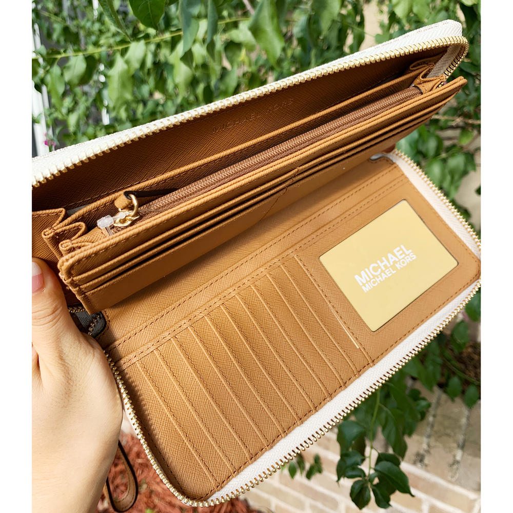 Michael Kors Jet Set Travel Leather Wallet - Sears Marketplace