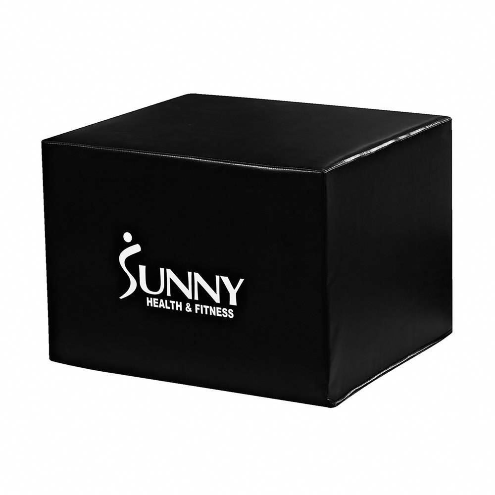 Sunny Health & Fitness 3-in-1 Foam Plyo Jumping Box