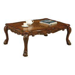 Acme Furniture Coffee Table (Rectangular), Cherry Oak 12165