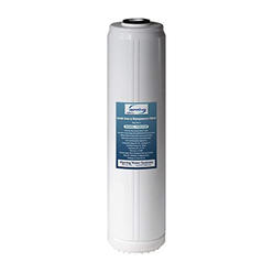 ispring fcrc25b lead and iron reducing replacement water filter, ultra high capacity 4.5" x 20" big blue, white