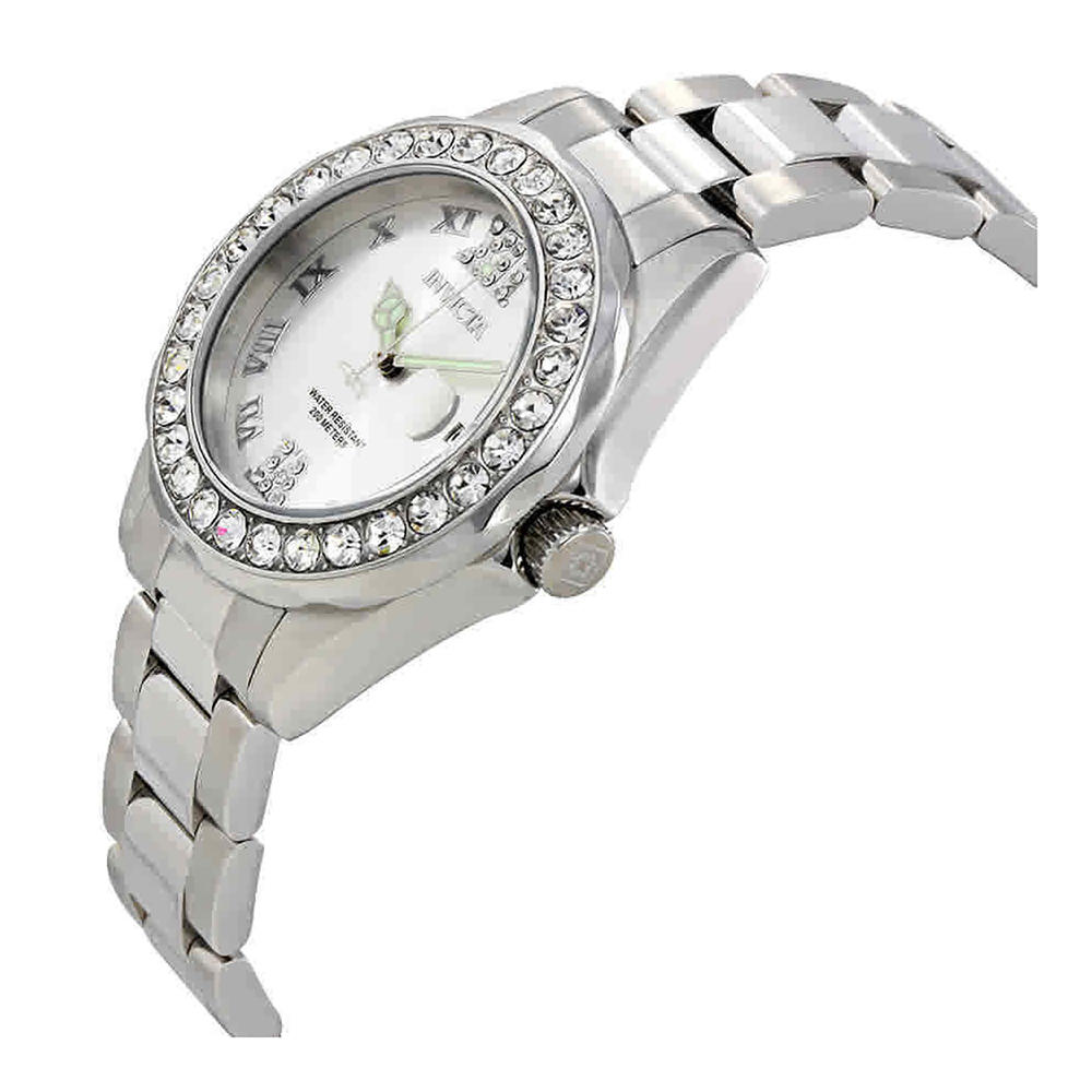 Invicta 15251 Pro Diver Women's Stainless Steel Quartz Watch - Silver