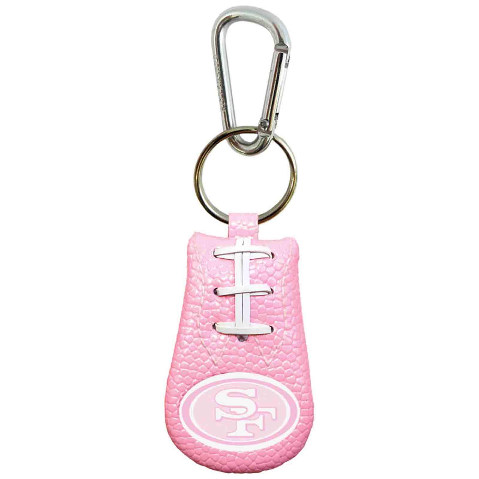 GAMEWEAR San Francisco 49ers NFL Football Keychain - Pink