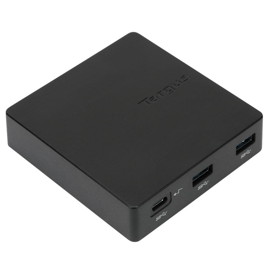 Targus DOCK412USZ  USB-C Travel Dock with Power Pass-Through -