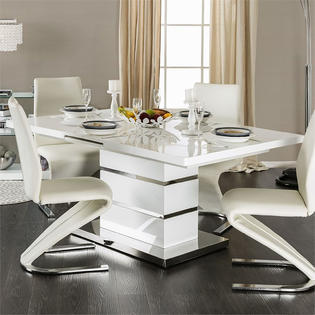 Furniture Of America Verdell Wood Dining Table Sears Marketplace