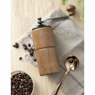 Akirakoki A 15b Manual Wooden Coffee Bean Grinder Sears Marketplace