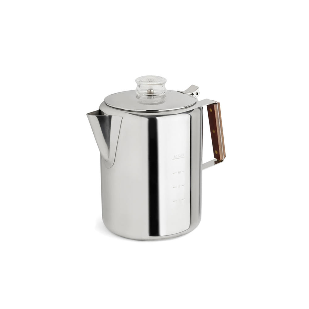 TOPS 55705 Rapid Brew 12-Cup Stainless-steel Percolator