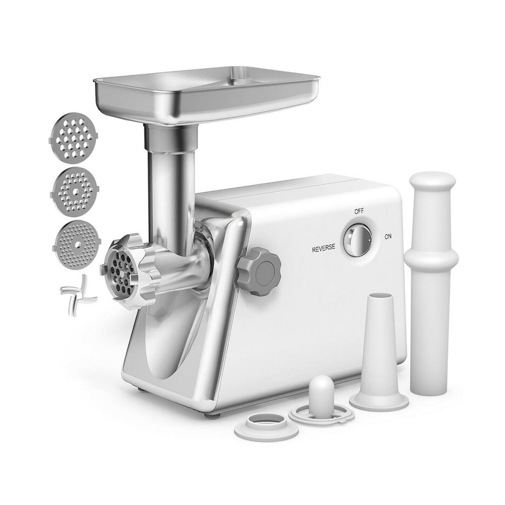 Goplus KC35764 1300W Electric Meat Grinder - Stainless Steel