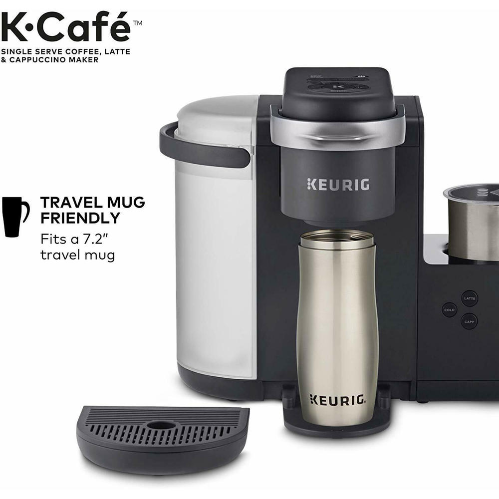 Keurig K-Kafe K-Cafe Single-Serve K-Cup Coffee Maker – Dark Charcoal
