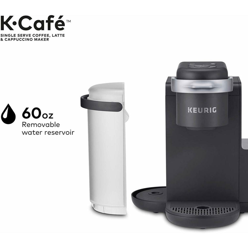 Keurig K-Kafe K-Cafe Single-Serve K-Cup Coffee Maker – Dark Charcoal