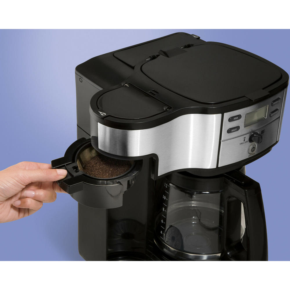 Hamilton Beach Brands Inc. 49980A 2-Way Programmable Coffee Maker - Stainless Steel