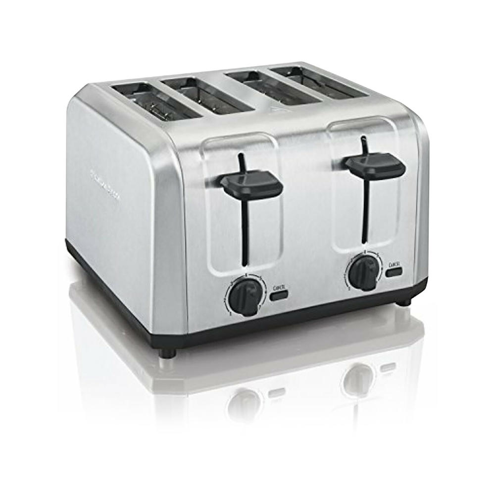 ZHEJIANG SHUOQI ELECTRICAL 24910  4-Slice Toaster - Brushed Stainless Steel