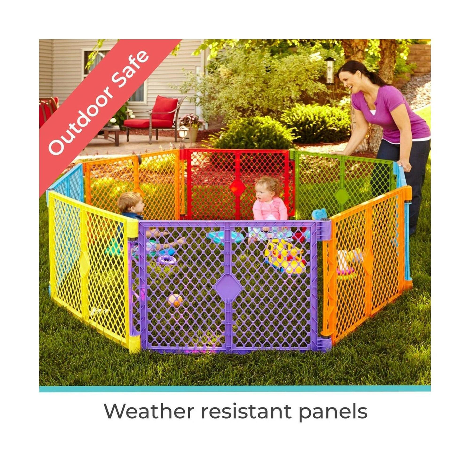 north states superyard colorplay 8 panel playard