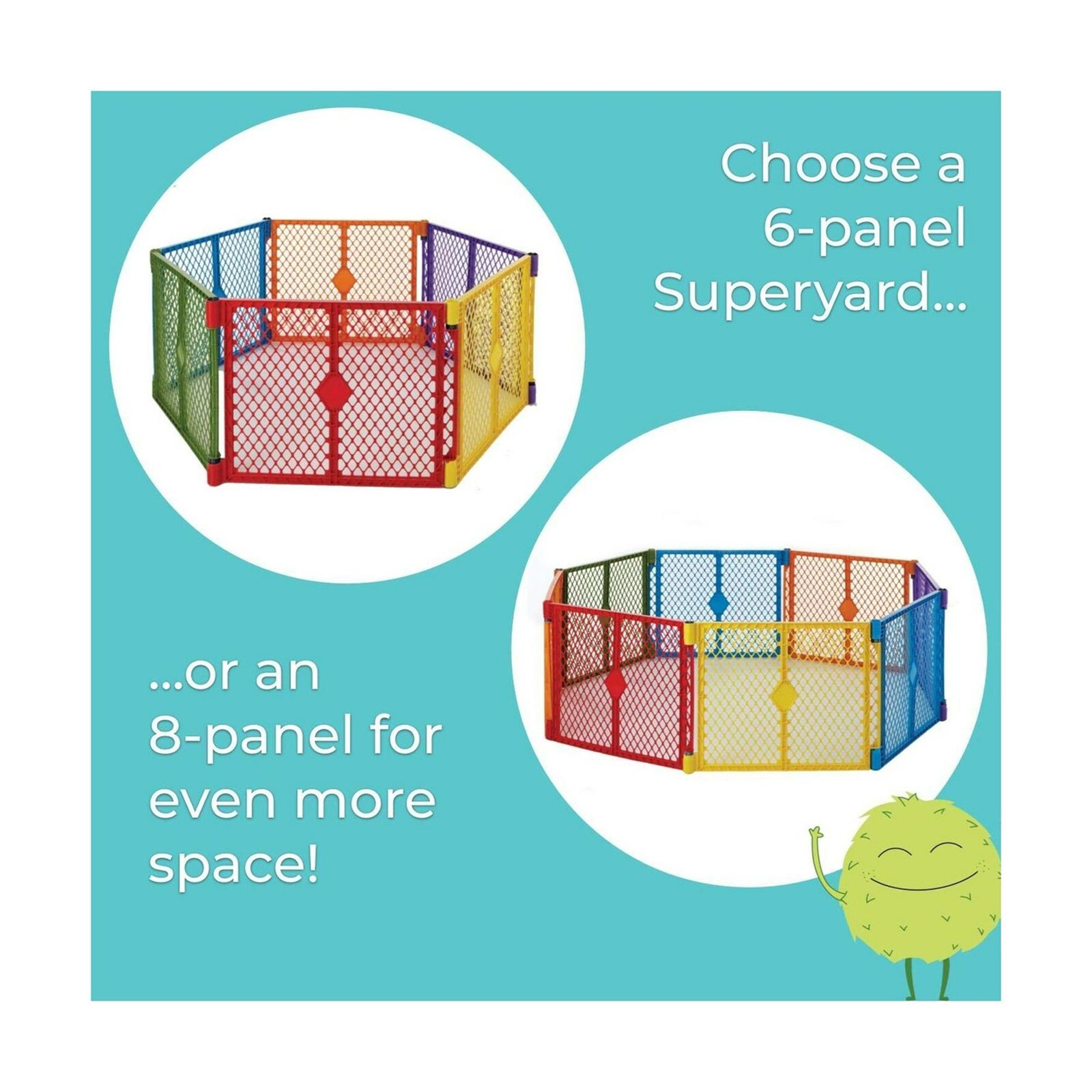 north states superyard colorplay 8 panel playard