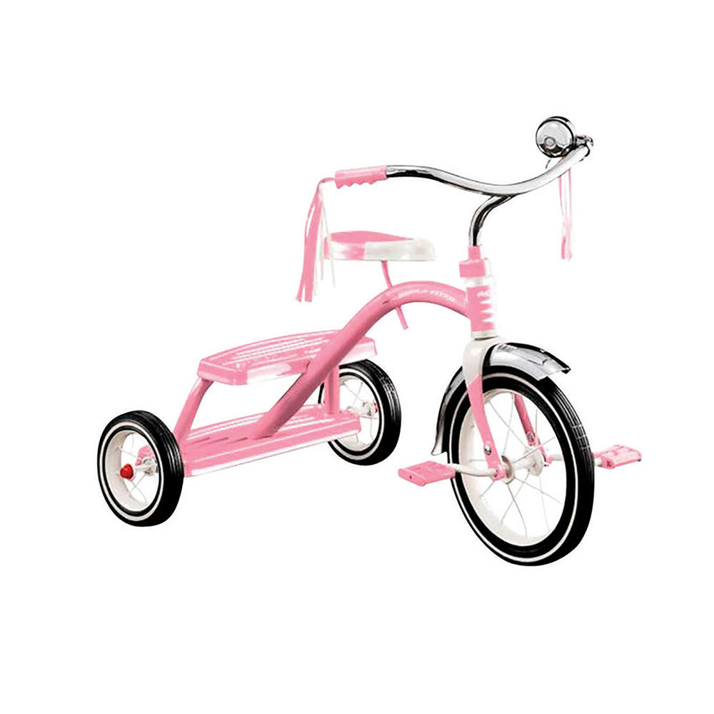 Radio Flyer 33P Dual Deck Tricycle - Classic Pink