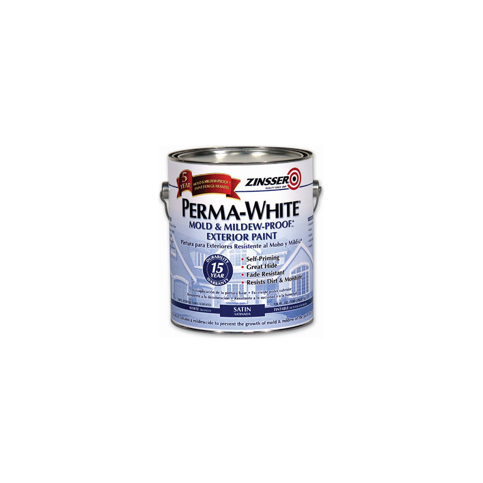 Zinsser 3104 PermaWhite 1qt. Exterior Paint Sears Marketplace