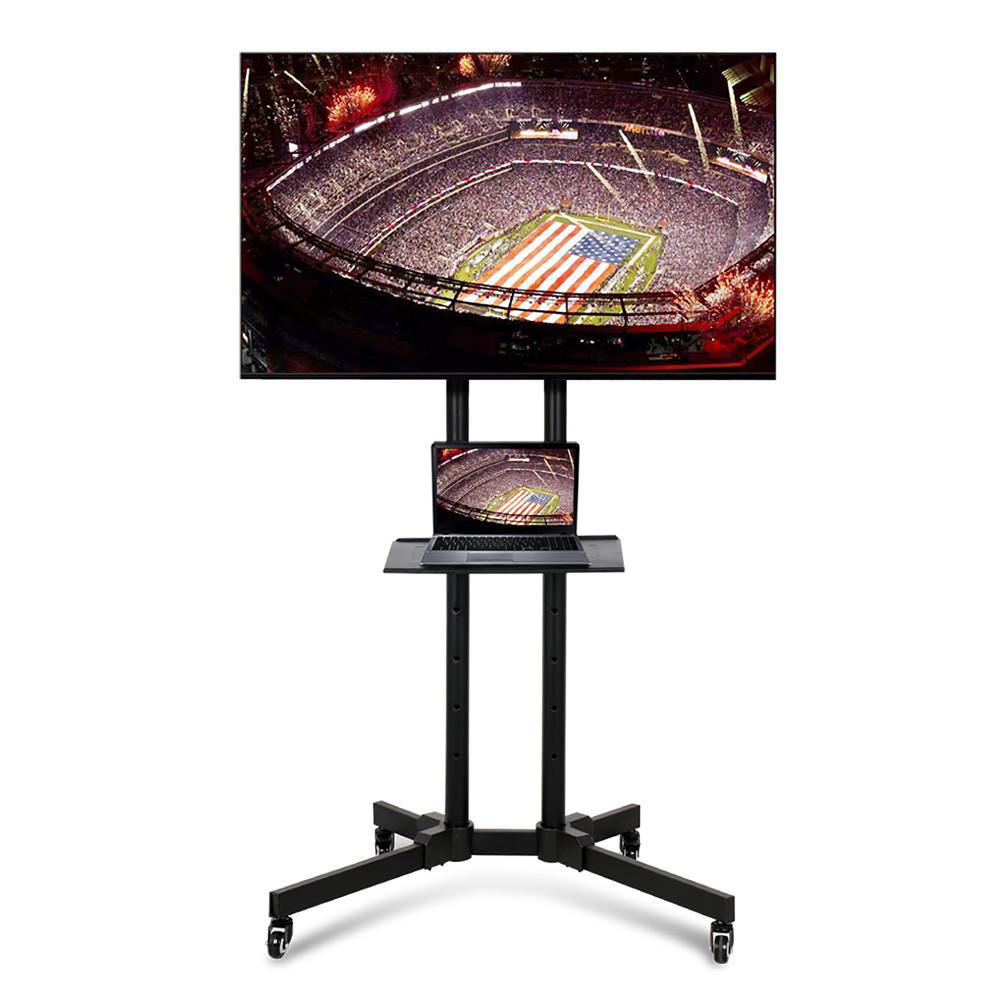 Yaheetech Mobile TV Cart Mount Stand for 32"-65" Flat Screens