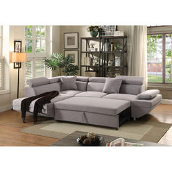 Acme Furniture Sectional Sofa w/Sleeper 52990