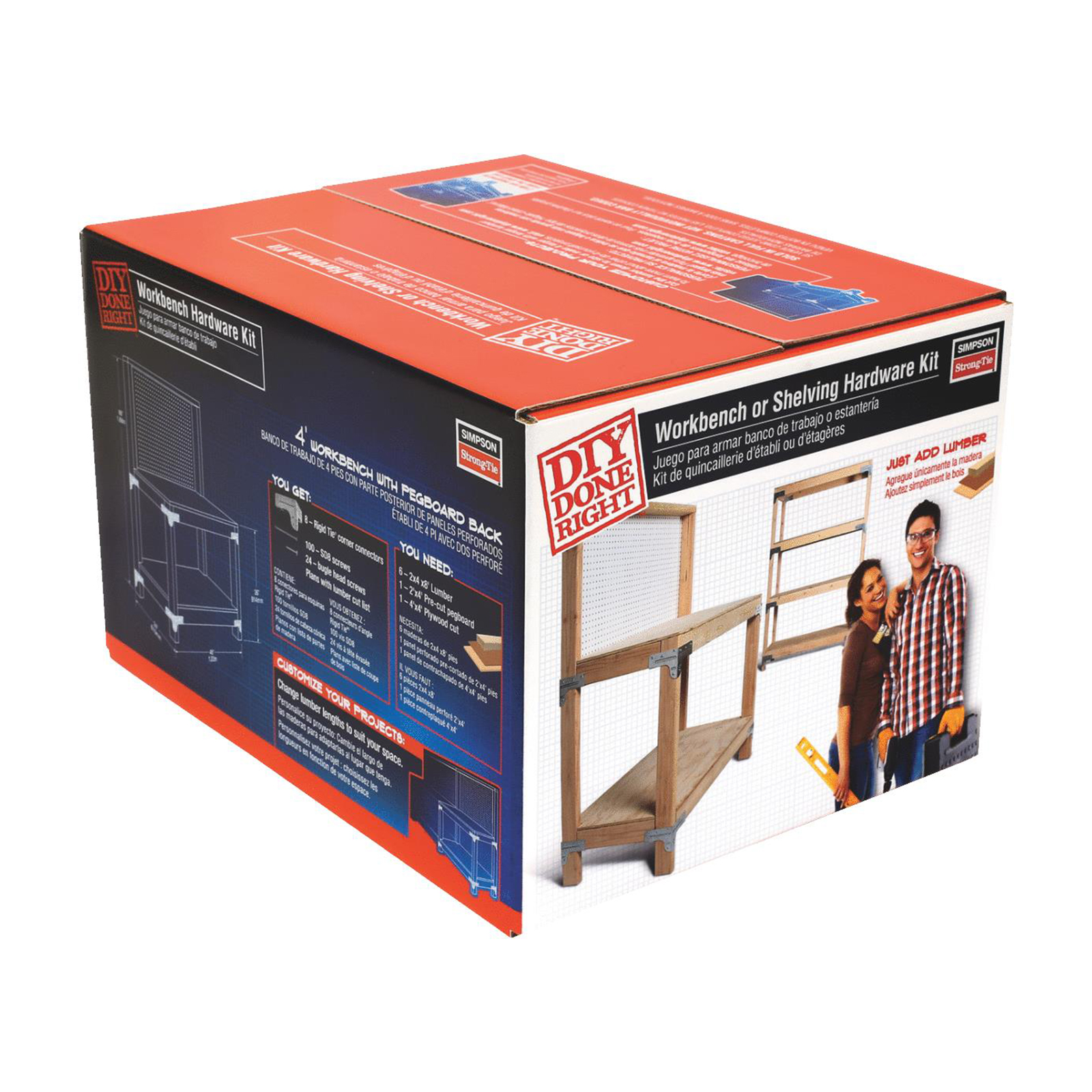 Menards Wooden Workbench