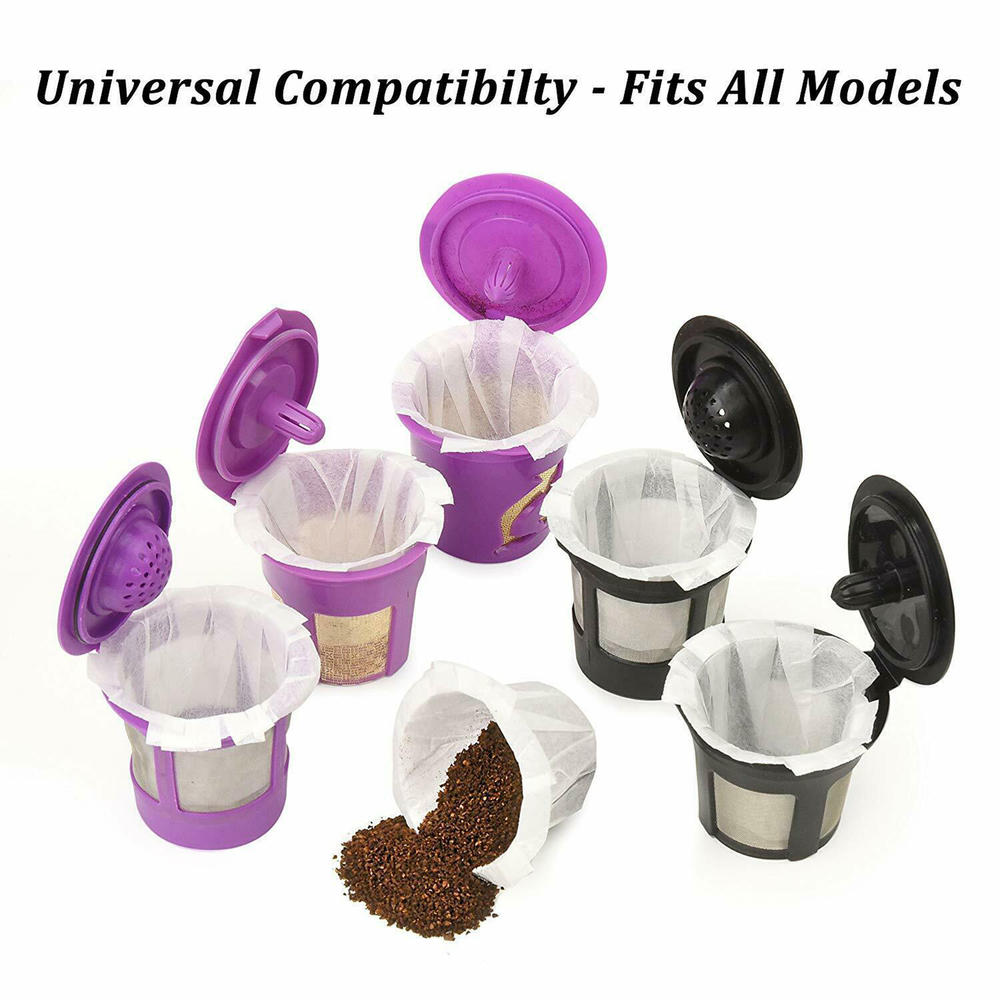Delibru Disposable Paper Filters for Reusable K Cups