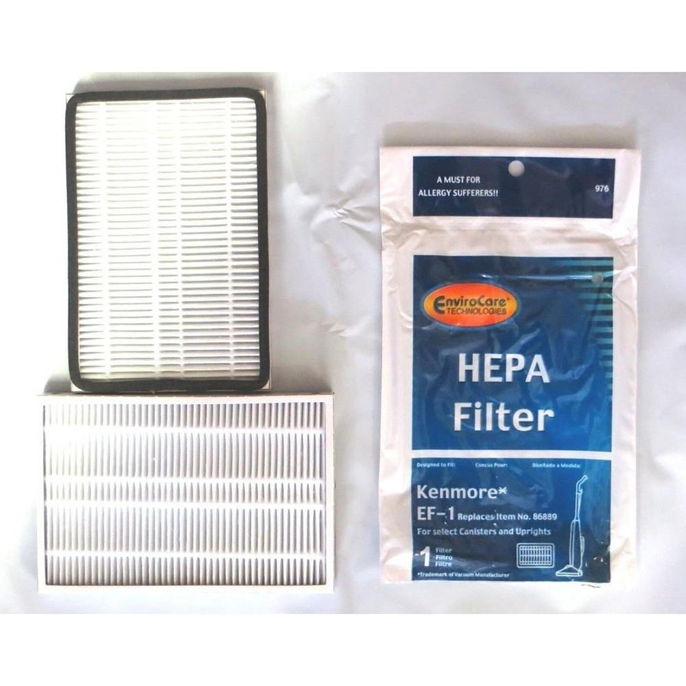 Envirocare 20-86889 Kenmore Replacement EF-1 HEPA Filter