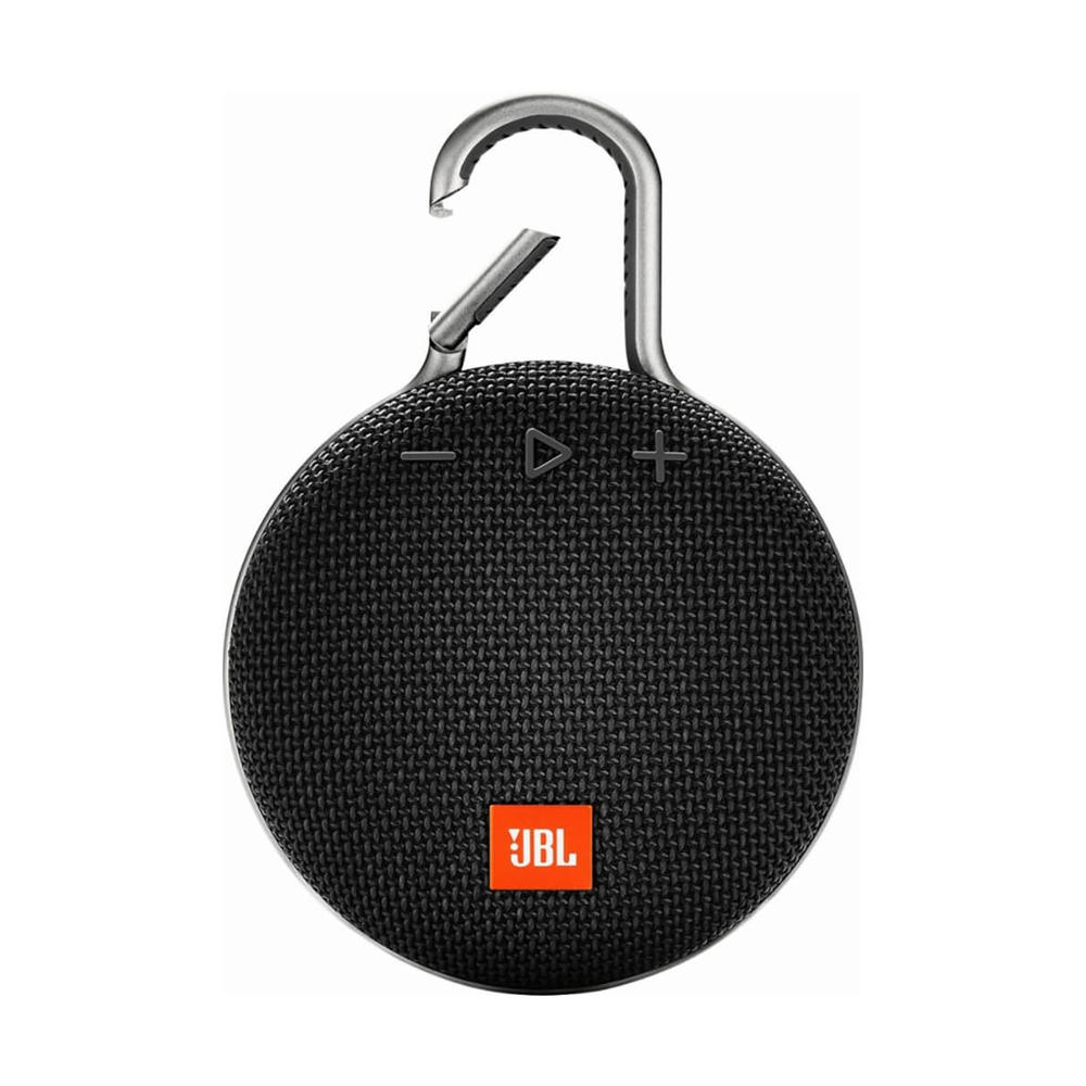 JBL JBLCLIP3BLK Clip 3 Portable Bluetooth Speaker - Midnight Black