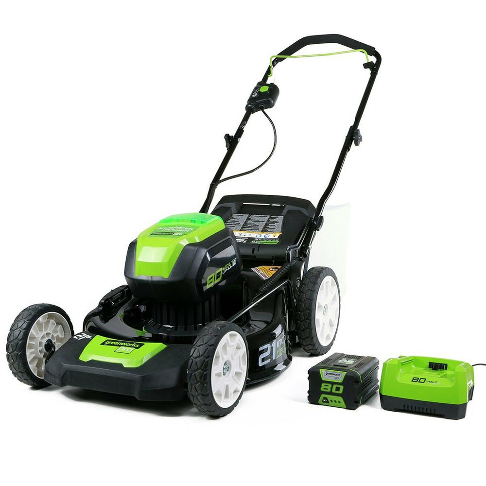 Greenworks 2501202 80V 21" Cordless Brushless Lawn Mower