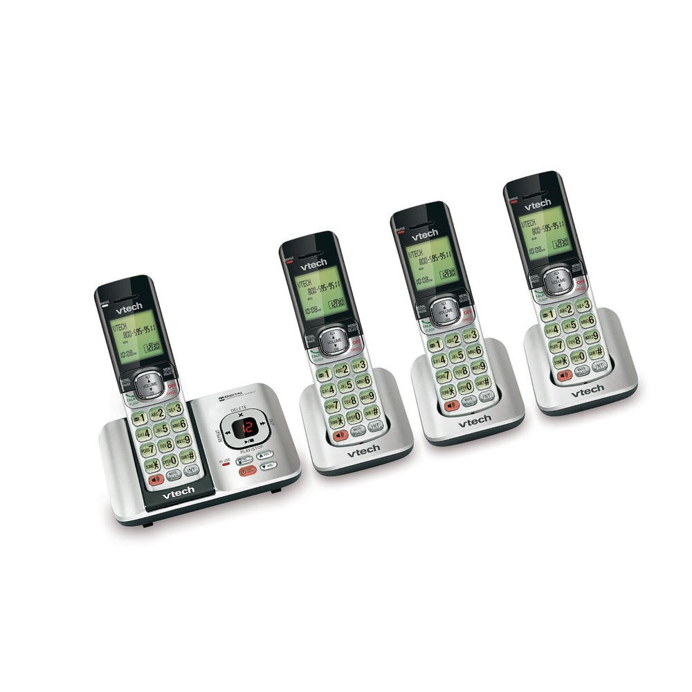 VTech CS6529-4 DECT 6.0 Cordless Phone with 4 Headsets