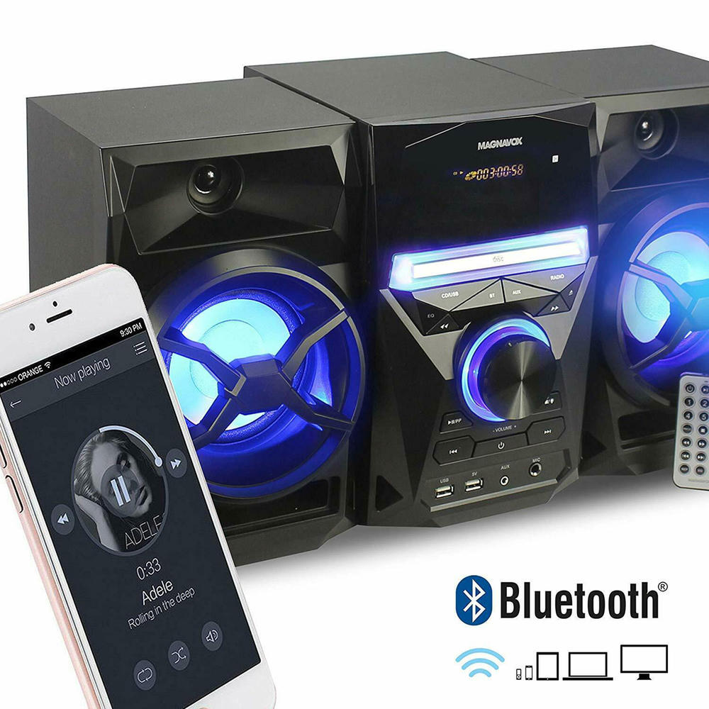 Philips MM441 3pc. Shelf Stereo System