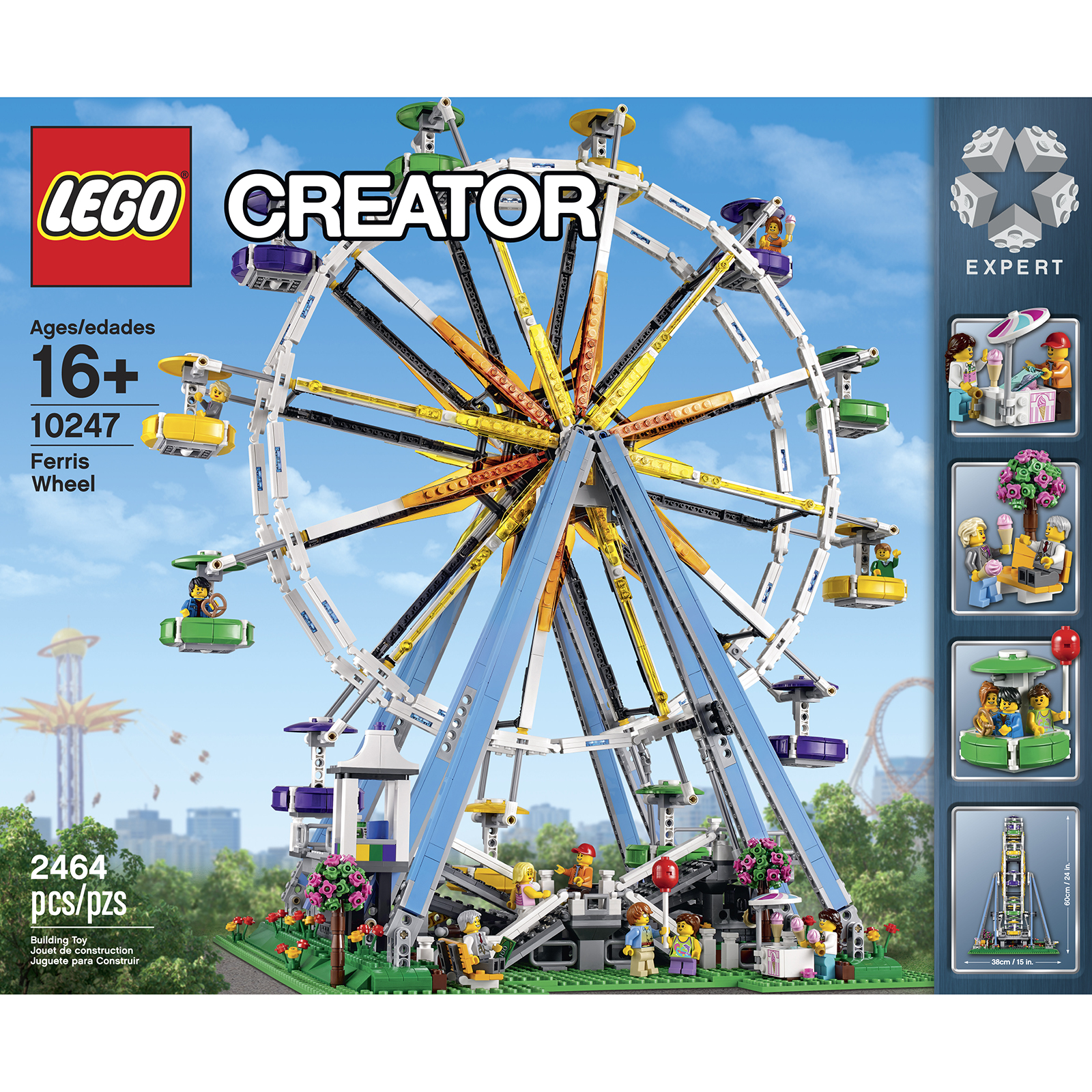 lego creator expert ferris wheel 10247 construction set