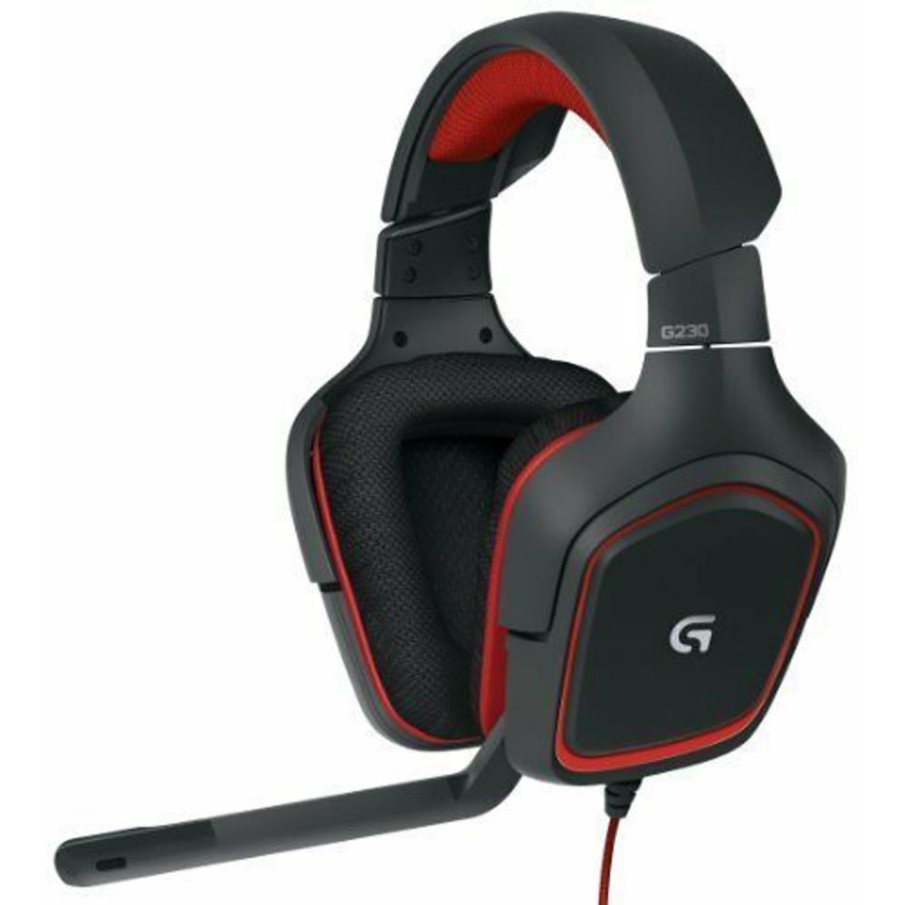 Logitech 981-000541RB G230 Stereo Gaming Headset - Black