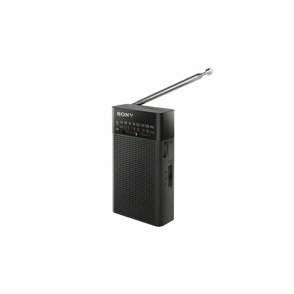 Sony ICFP26  Portable AM/FM Radio with Speaker - Black