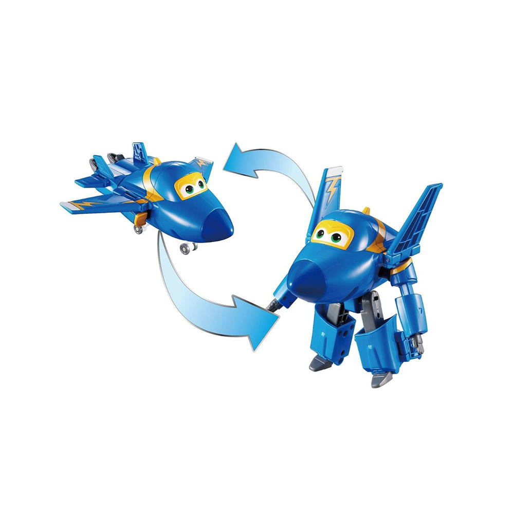 Super Wings 710230 5" Scale Transforming Jerome Toy Plane