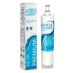 AquaCrest AQUA CREST AQUACREST 4396508 Refrigerator Water Filter, Compatible with Whirlpool 4396508,  4396510, Filter 5, 46-9010, PUR W10186668,