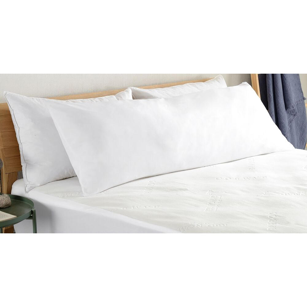 Cheer Collection 20” x 54” Hypoallergenic Body Pillow with Zipper Cover