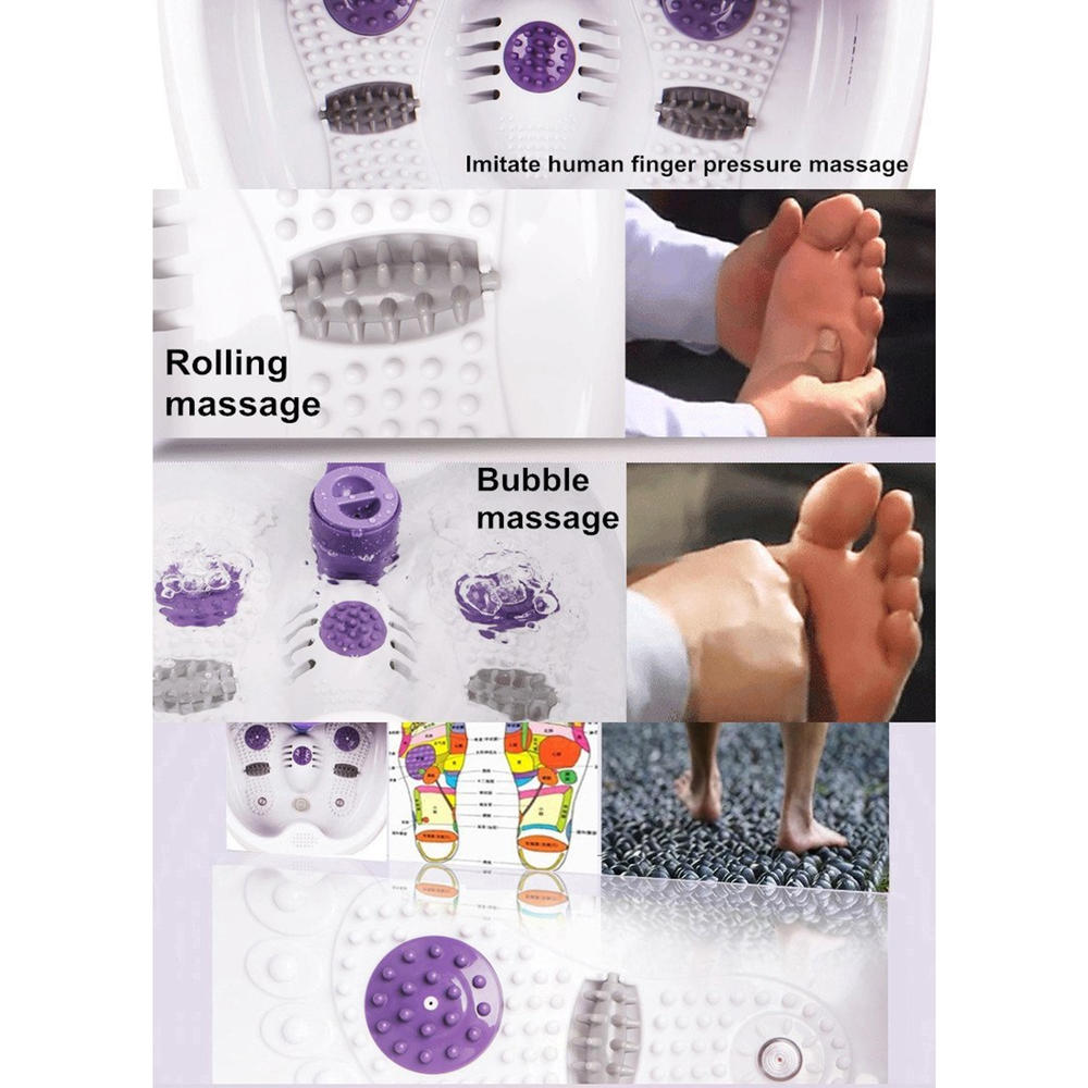 Kendal SIFBD720 Foot Spa Bath Massager with Rolling Massage