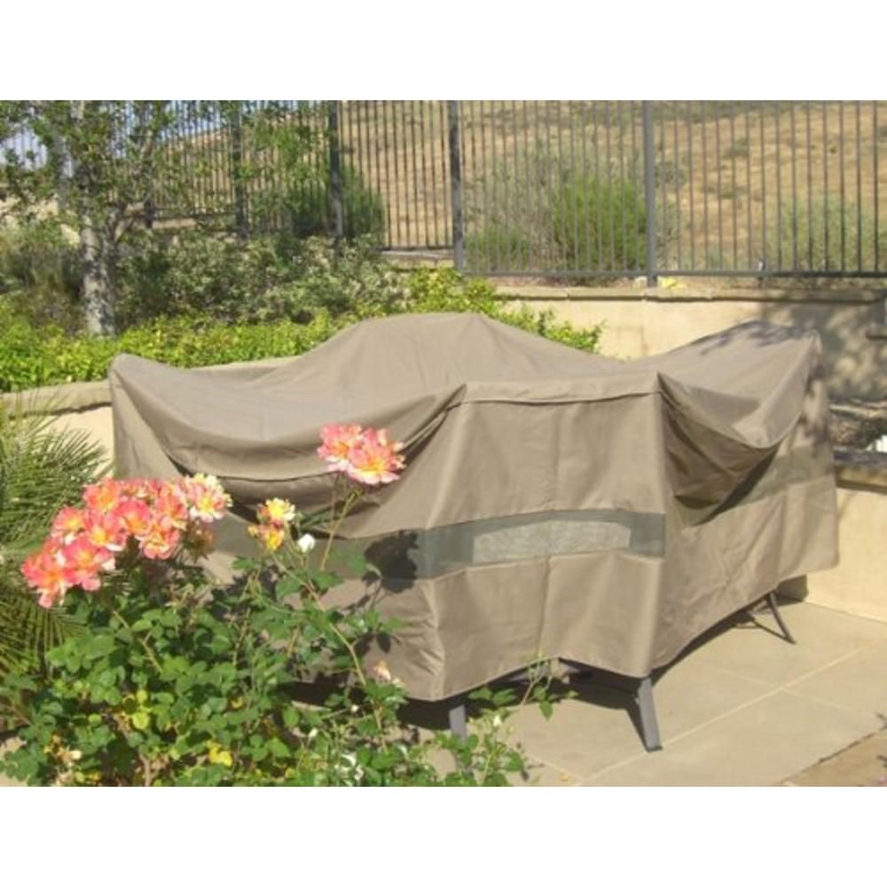 Formosa Covers 96"Dia x 30"H Patio Set Cover – Classic Taupe