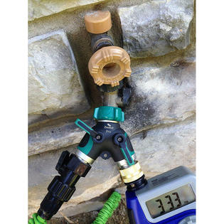 2wayz Metal Garden Hose Splitter Sears Marketplace