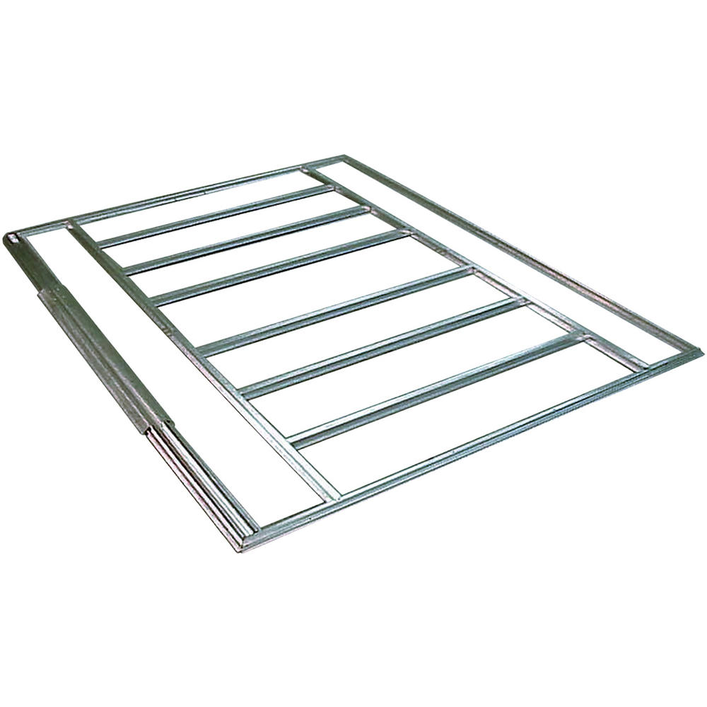 Arrow Storage Products FB106-A Galvanized Steel Floor Frame Kit-Galvanized Gray